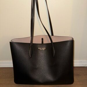 Kate Spade Black and Pink Tote Bag